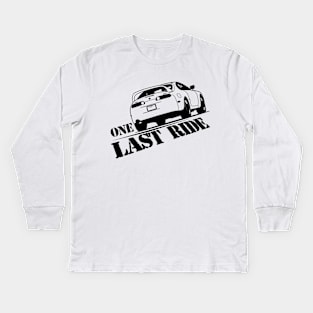 one last ride Kids Long Sleeve T-Shirt